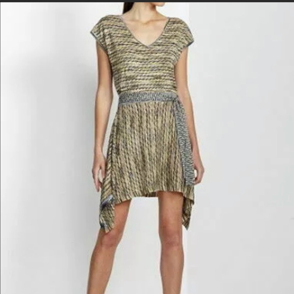 BCBGMaxazaria Serena Knit Belted Dress Size Small